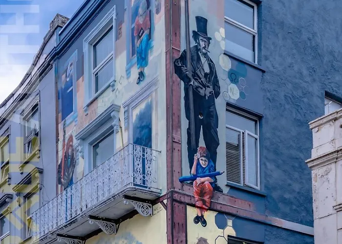 Apartmán Artful Flat With Skyline View, Stokes Croft